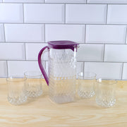 Supermom Roma Plastic Jug With Glasses Combo Set (5 Pc) thumbnail 3