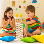 Tumbling Tower Wooden Blocks Game - (Set) thumbnail 4