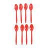 Reusable Home Dining Plastic Spoons (8 Pc)