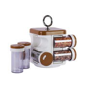 8117 Ganesh Storewell Plastic Spice Rack - Set Of 8 thumbnail 2