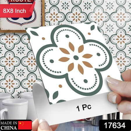 Peel And Stick Floor Tiles Kitchen  Bathroom Backsplash Sticker Detachable Waterproof Diy Tile Stickers For Wall Decoration Tiles Home Decoration (8x8 Inch  1 Pc Tiles)