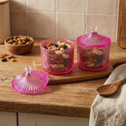 Plastic Luxury Transparent Dry Fruit Storage Jars  (2 Pc) thumbnail 5