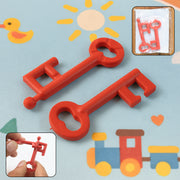 Magic Key Puzzle Set  Fun Brain Teaser Toy thumbnail 2