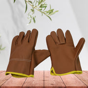 Gloves Gardening Gloves For Men Women Leather Gloves Heavy Duty Gloves (1 Pair) thumbnail 5
