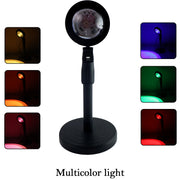 6423 4 Colors Sunset Lamp Sunset Projection Lamp Led Night Lights thumbnail 2