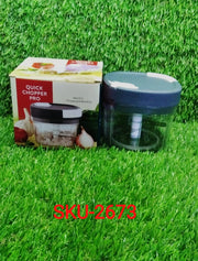 2673 Handy Chopper And Slicer Used Widely For Chopping And Slicing Of Fruits Vegetables Cheese Etc. Including All Kitchen Purposes thumbnail 5