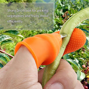 2662v 1 Pair V Thumb Cutter With Box Used In All Kinds Of Household And Official Kitchen Purposes For Peeling And Cutting Of Various Types Of Vegetables And Fruits Etc. thumbnail 2