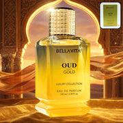 Bellavita Premium Oud Gold Luxury Collection Eau De Perfume 100 Ml thumbnail 1