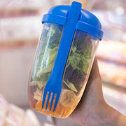 2545 Fruit And Vegetable Salad Cups Easy Clean Salad Mixing Cup For Business People For Business Travel (1pc) thumbnail 6