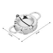 2219 Stainless Steel Dumpling Maker Dough Cutter Pie Mold Tool. thumbnail 4