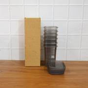Plastic Multipurpose Kitchen Storage  Fridge Container (1200 Ml 6 Pc) thumbnail 6
