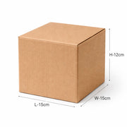 Heavy-duty Brown Box For Product Packing (15x15x12 Cm  1 Pc) thumbnail 4