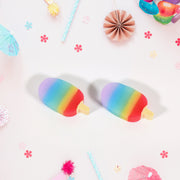 17523 Jelly Popsicle Shape Fancy  Stylish Erasers Mini Eraser Creative Cute Novelty Eraser For Children Eraser Set For Return Gift Birthday Party School Prize (2 Pc Set) thumbnail 4