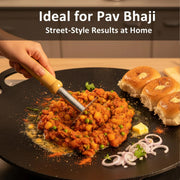 Manual Stainless Steel Whisk And Pav Bhaji Potato Masher Combo Set (2 Pc Set) thumbnail 2
