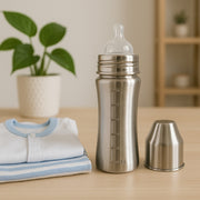 8173 Ganesh Stainless Steel Baby Feeding Bottle Milk Bottle For New Born  Infants  Toddler Up To 3 Years Bfa Free (250 Ml Approx) thumbnail 6