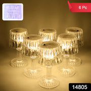 Battery Operated Decorative Led Mini Table Lamp (6 Pc  Set) thumbnail 6