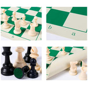 Big Premium Portable Chess Set Plastic Chess Pieces (1 Set) thumbnail 2