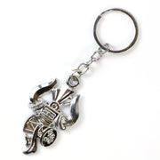 Trishul Damru Shiv Symbol Silver Keychain (1 Pc) thumbnail 1