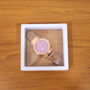 Elegant Womens Analog Wrist Watch With Display Box thumbnail 4