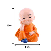 4781 Baby Buddha 4pc And Show Piece Used For House Office And Official Decorations Etc. thumbnail 3