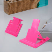 Adjustable Foldable Plastic Mobile Phone Stand Holder (1 Pc) thumbnail 3