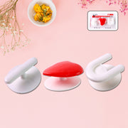 Adhesive Wall Hook Set  For Kitchen Bathroom  Home (3pc) thumbnail 4