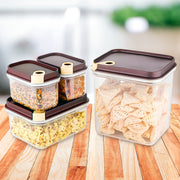 Ritu Push N Lock Airtight Food Storage Container Set (4 Pc) thumbnail 1