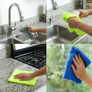 Multipurpose Microfiber Dust Cleaning Cloth (4 Pc Set) thumbnail 5