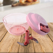 Apex Power-x Triple Stainless Steel Blades And Hand-pull Vegetable Chopper (500ml) thumbnail 5
