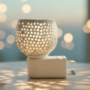 Premium Plug-in Star Cut Glass Aroma Diffuser Night Lamp (1 Pc) thumbnail 5
