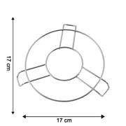 Stainless Steel Round Table Ring Hot Pot Stand (1 Pc) thumbnail 2