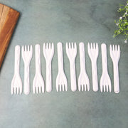 Compostable Bagasse Fork  10 Pcs Pack thumbnail 1