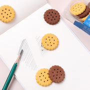 8833 Pack Of 6 Erasers Erasers Stationery School Rubber Schools Sketches Office Sign Kid Party Favour Gift Toy Gift Creative Christmas Birthday Gift In Shape Biscuits (6 Pcs Set) thumbnail 2