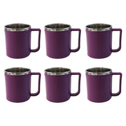 Supermom Stainless Steel Inner Coffee Mug Set (200ml  6 Pc) thumbnail 1