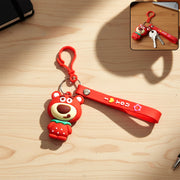 Cute Cartoon Bear Figure Keychain (1 Pc) thumbnail 1