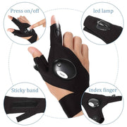 Led Flashlight Gloves Gifts For Men (Hand Gloves Light  1 Pair) thumbnail 3