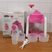 Manual Ice Crusher Machine (1 Set Pink Color) thumbnail 6