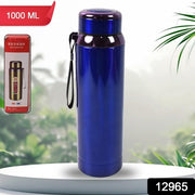 Vacuum Insulated Stainless Steel Bottle Double Walled (1000 Ml) thumbnail 5