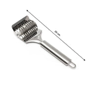 Stainless Steel Multi Blade Dough Cutter ( B-grade 1 Pc) thumbnail 4