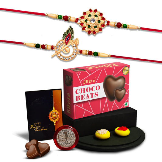 Festival Rakhi Pack With Designer Rakhis  Choco Beats