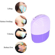 Beauty Ice Roller For Face Massager  Eye Reusable Face Rollers Facial Roller ( Purple Color) thumbnail 3