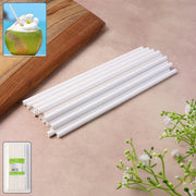 Paper Straw  Plain 6 Mm Diameter 200 Mm Length 50 Pcs Pack thumbnail 1