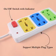 Compact 3-socket Universal Extension Board (1 Pc) thumbnail 5