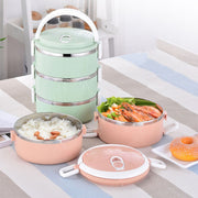 2872 Multi Layer Stainless Steel Hot Lunch Box (3 Layer) thumbnail 3