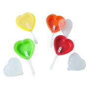 Premium Heart Shape Silicone Popsicle Mold Set 4 Pc thumbnail 3