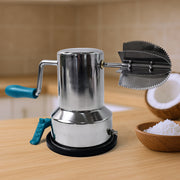 Supermom Stainless Steel Coconut Scraper With Vacuum Base (1 Pc) thumbnail 5