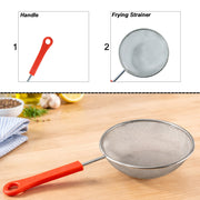 B-grade Small Size Fine Mesh Kitchen Strainer (1 Pc) thumbnail 5