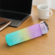 0325 Motivational Water Bottle With Straw  Time Marker Bpa-free Tritan Portable Gym Water Bottle Leakproof Reusable Special Design For Your Sports Activity Hiking Camping thumbnail 3