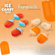 Plastic Ice Candy Maker 4 Compartment  Grid Kulfi Candy (1 Pc) thumbnail 2