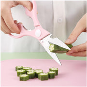 5490 Mini Travel Cutting Board Set 4 Pcs Portable Mini Camping Plastic Cutting Board  Knife Fruits  Vegetable Peeler Scissors Kitchen Knives Set For Travel Picnic Camping Outdoor Park (4 Pc Set) thumbnail 4